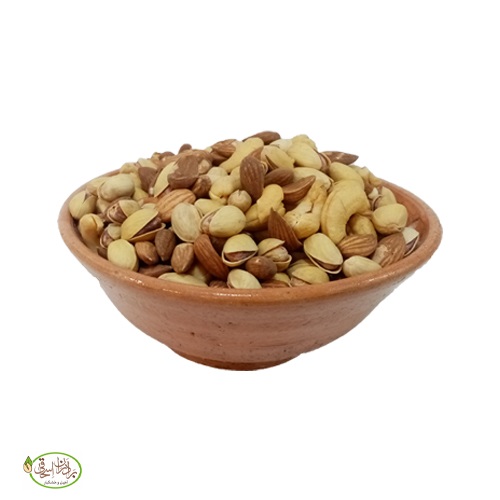3 مغز برشته بی نمک